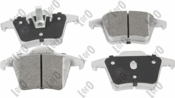 ABAKUS 231-02-114 - Гальмівні колодки, дискові гальма autocars.com.ua