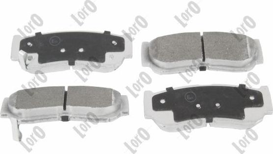 ABAKUS 231-02-129 - Гальмівні колодки, дискові гальма autocars.com.ua