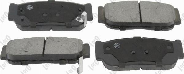 ABAKUS 231-02-147 - Гальмівні колодки, дискові гальма autocars.com.ua