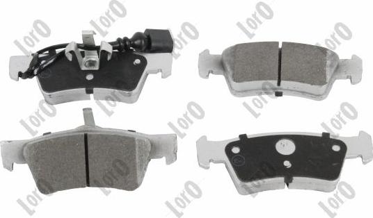 ABAKUS 231-02-148 - Гальмівні колодки, дискові гальма autocars.com.ua