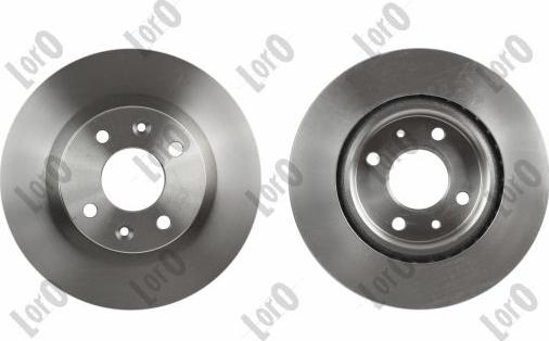 ABAKUS 231-03-003-2 - Гальмівний диск autocars.com.ua