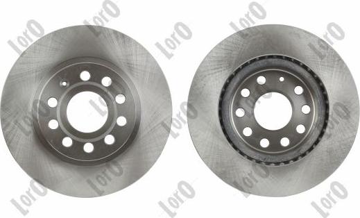 ABAKUS 231-03-005-2 - Гальмівний диск autocars.com.ua