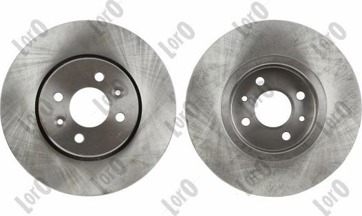 ABAKUS 231-03-007-2 - Гальмівний диск autocars.com.ua