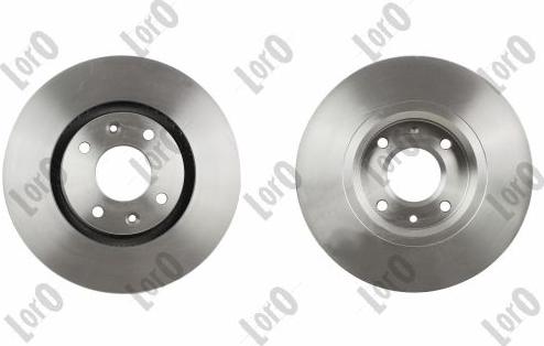 ABAKUS 231-03-008-2 - Гальмівний диск autocars.com.ua