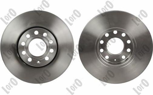 ABAKUS 231-03-010-2 - Гальмівний диск autocars.com.ua