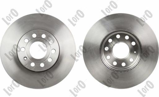 ABAKUS 231-03-011 - Гальмівний диск autocars.com.ua