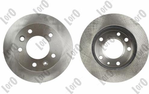 ABAKUS 231-03-016 - Гальмівний диск autocars.com.ua