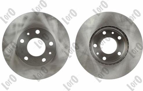 ABAKUS 231-03-017-2 - Гальмівний диск autocars.com.ua