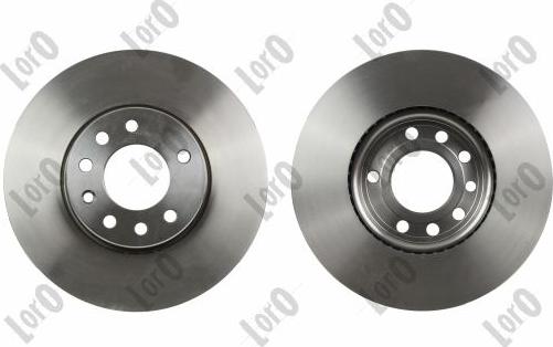 ABAKUS 231-03-019-2 - Гальмівний диск autocars.com.ua