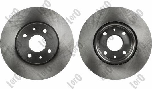 ABAKUS 231-03-027-2 - Гальмівний диск autocars.com.ua