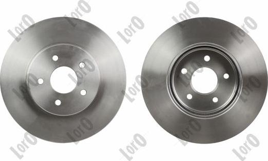 ABAKUS 231-03-028-2 - Гальмівний диск autocars.com.ua