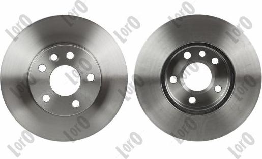 ABAKUS 231-03-034-2 - Гальмівний диск autocars.com.ua