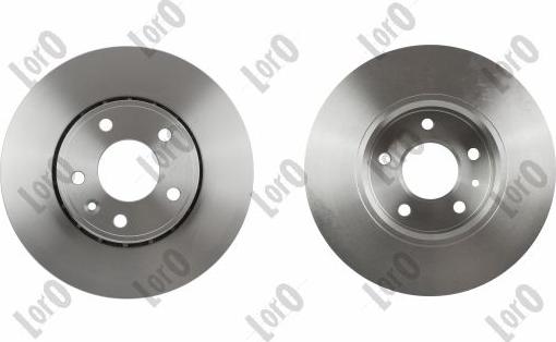 ABAKUS 231-03-035-2 - Гальмівний диск autocars.com.ua