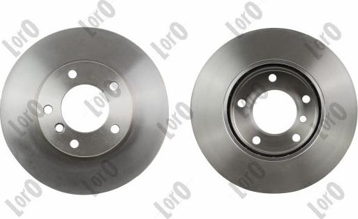 ABAKUS 231-03-036 - Гальмівний диск autocars.com.ua