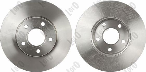 ABAKUS 231-03-040-2 - Гальмівний диск autocars.com.ua