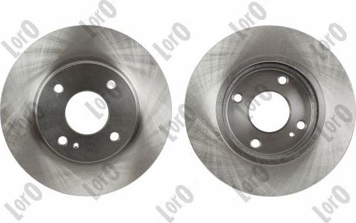 ABAKUS 231-03-045-2 - Гальмівний диск autocars.com.ua