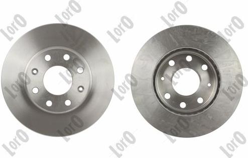 ABAKUS 231-03-058-2 - Гальмівний диск autocars.com.ua