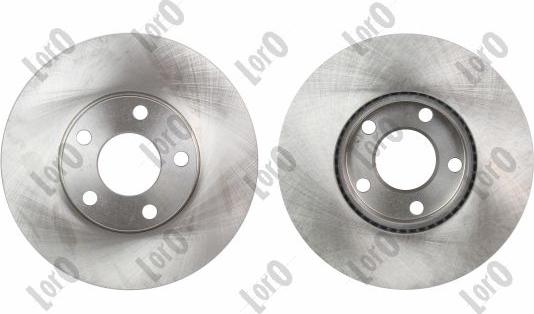 ABAKUS 231-03-059-2 - Гальмівний диск autocars.com.ua