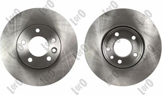 ABAKUS 231-03-061-2 - Гальмівний диск autocars.com.ua