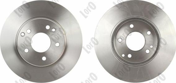 ABAKUS 231-03-065-2 - Гальмівний диск autocars.com.ua