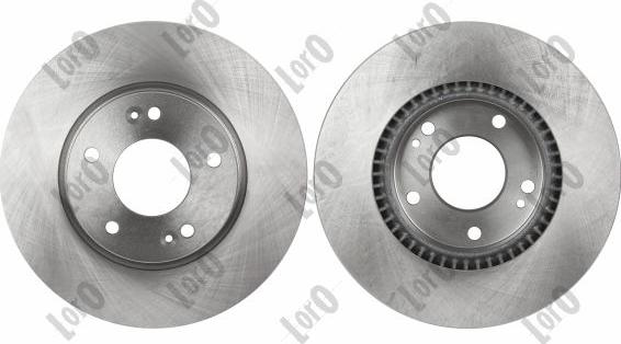 ABAKUS 231-03-070-2 - Гальмівний диск autocars.com.ua