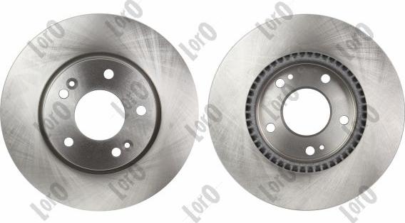 ABAKUS 231-03-072 - Гальмівний диск autocars.com.ua