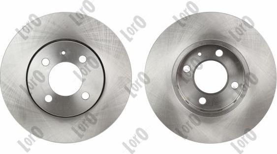 ABAKUS 231-03-075 - Гальмівний диск autocars.com.ua