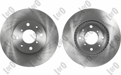 ABAKUS 231-03-079-2 - Гальмівний диск autocars.com.ua