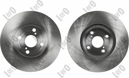 ABAKUS 231-03-081 - Гальмівний диск autocars.com.ua