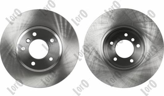 ABAKUS 231-03-085-2 - Гальмівний диск autocars.com.ua