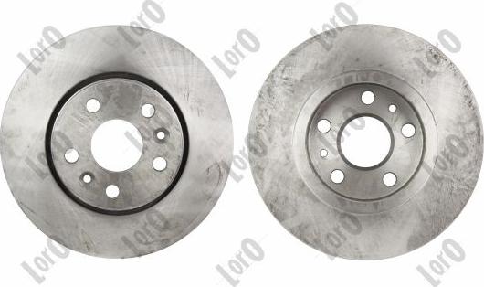 ABAKUS 231-03-099-2 - Гальмівний диск autocars.com.ua