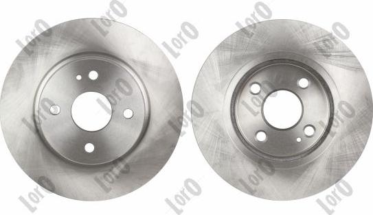 ABAKUS 231-03-107-2 - Гальмівний диск autocars.com.ua