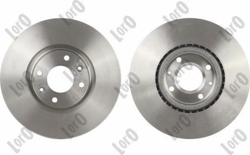 ABAKUS 231-03-114-2 - Гальмівний диск autocars.com.ua