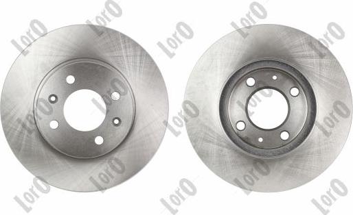 ABAKUS 231-03-117-2 - Гальмівний диск autocars.com.ua