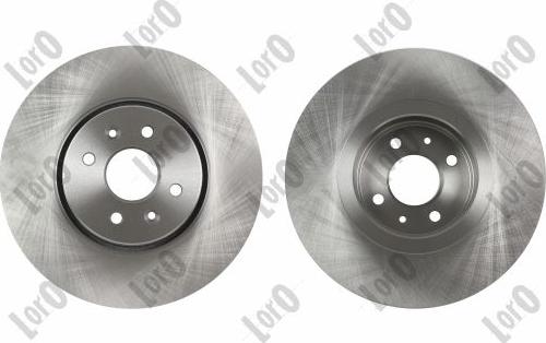 ABAKUS 231-03-119-2 - Гальмівний диск autocars.com.ua