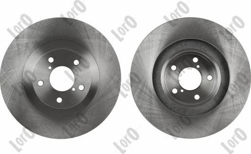 ABAKUS 231-03-121-2 - Гальмівний диск autocars.com.ua