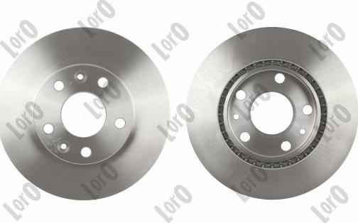 ABAKUS 231-03-126-2 - Гальмівний диск autocars.com.ua