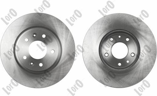 ABAKUS 231-03-132-2 - Гальмівний диск autocars.com.ua