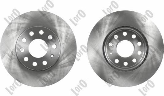 ABAKUS 231-03-135-2 - Гальмівний диск autocars.com.ua