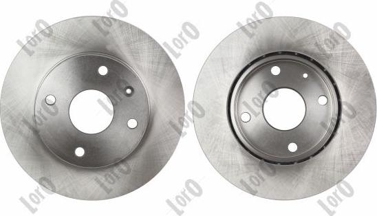 ABAKUS 231-03-141-2 - Гальмівний диск autocars.com.ua