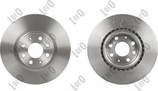 ABAKUS 231-03-153-2 - Гальмівний диск autocars.com.ua