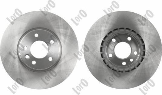 ABAKUS 231-03-160-2 - Гальмівний диск autocars.com.ua