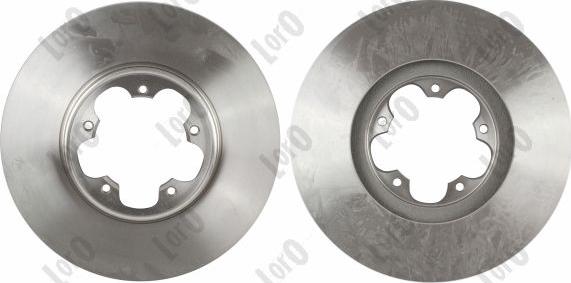 ABAKUS 231-03-161-2 - Гальмівний диск autocars.com.ua