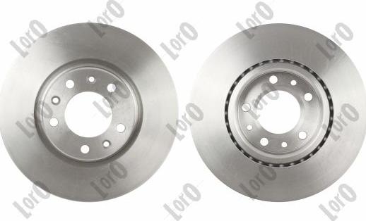 ABAKUS 231-03-162-2 - Гальмівний диск autocars.com.ua