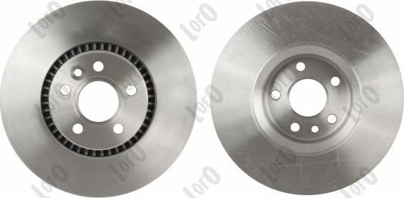 ABAKUS 231-03-166-2 - Гальмівний диск autocars.com.ua