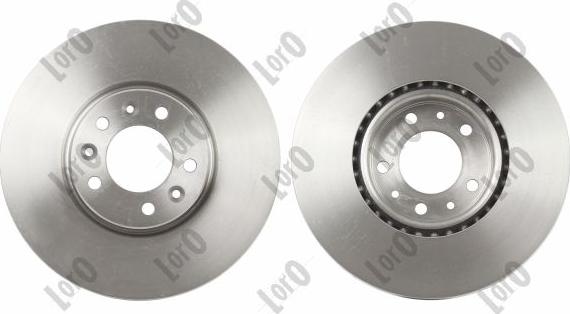 ABAKUS 231-03-185-2 - Гальмівний диск autocars.com.ua