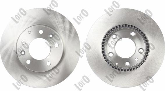 ABAKUS 231-03-205-2 - Гальмівний диск autocars.com.ua