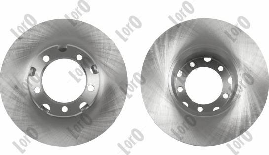 ABAKUS 231-03-206 - Гальмівний диск autocars.com.ua