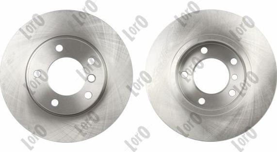 ABAKUS 231-03-211-2 - Гальмівний диск autocars.com.ua