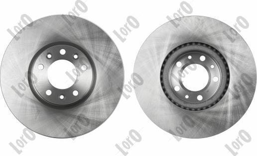 ABAKUS 231-03-223-2 - Гальмівний диск autocars.com.ua